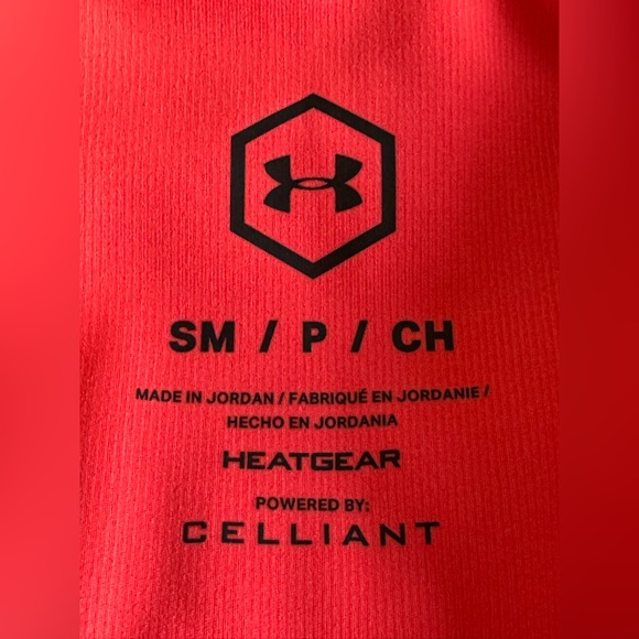 Under Armour heat gear bright colorful Cropped legging Small - Picture 3 of 5